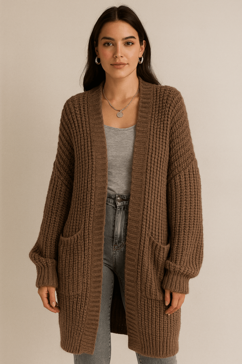 CELINE - COZY LONGLINE CARDIGAN