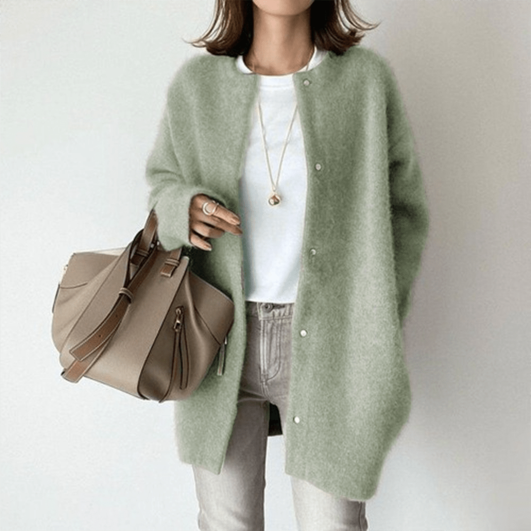 CHLOE - ELEGANT CASHMERE CARDIGAN