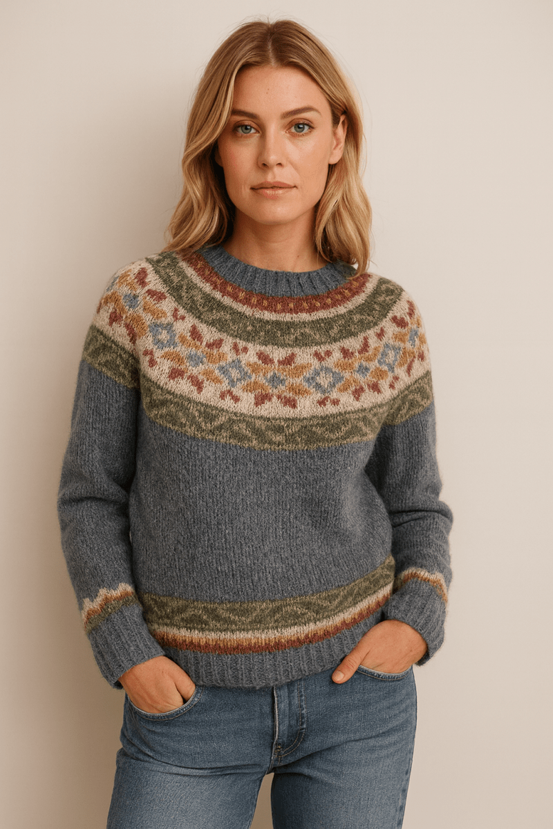 ELLA™ - STYLISH RETRO SWEATER