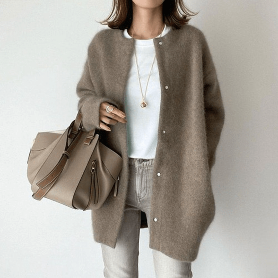 CHLOE - ELEGANT CASHMERE CARDIGAN