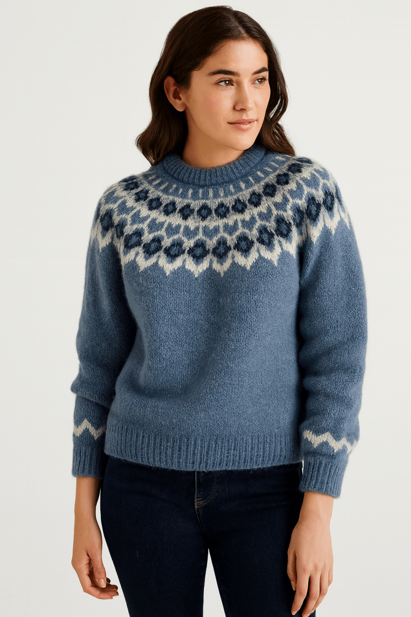 SOPHIE | STYLISH JACQUARD SWEATER